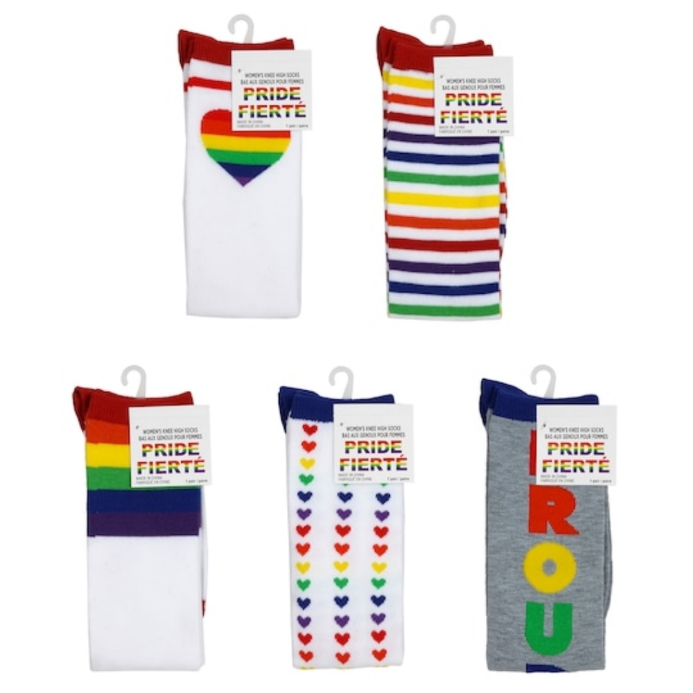 PRIDE knee high socks